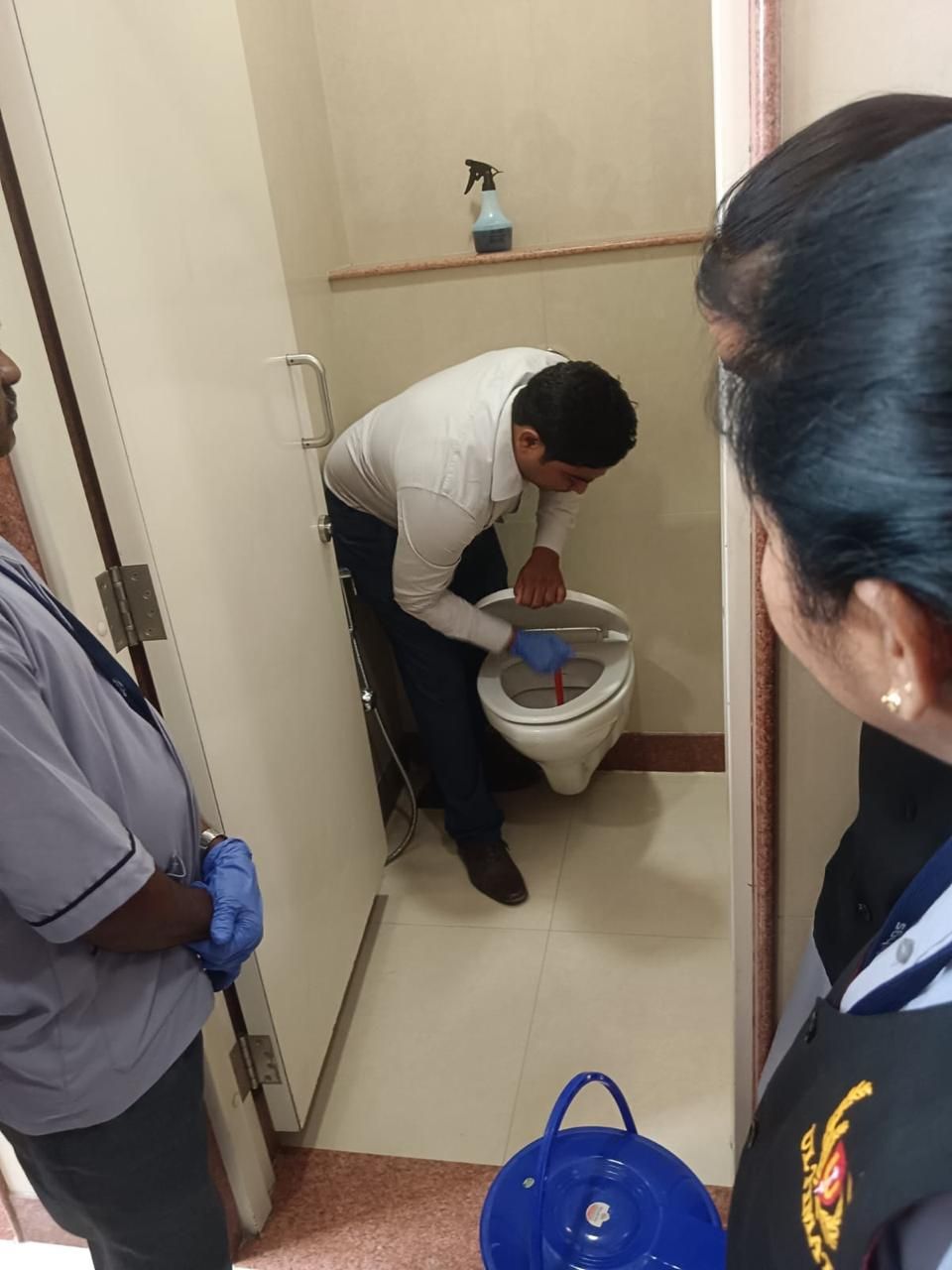 Hands-on hygiene training
